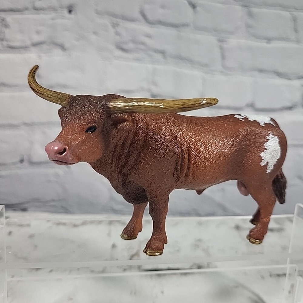 Schleich Texas Longhorn Bull Animal‎ Figure #13866